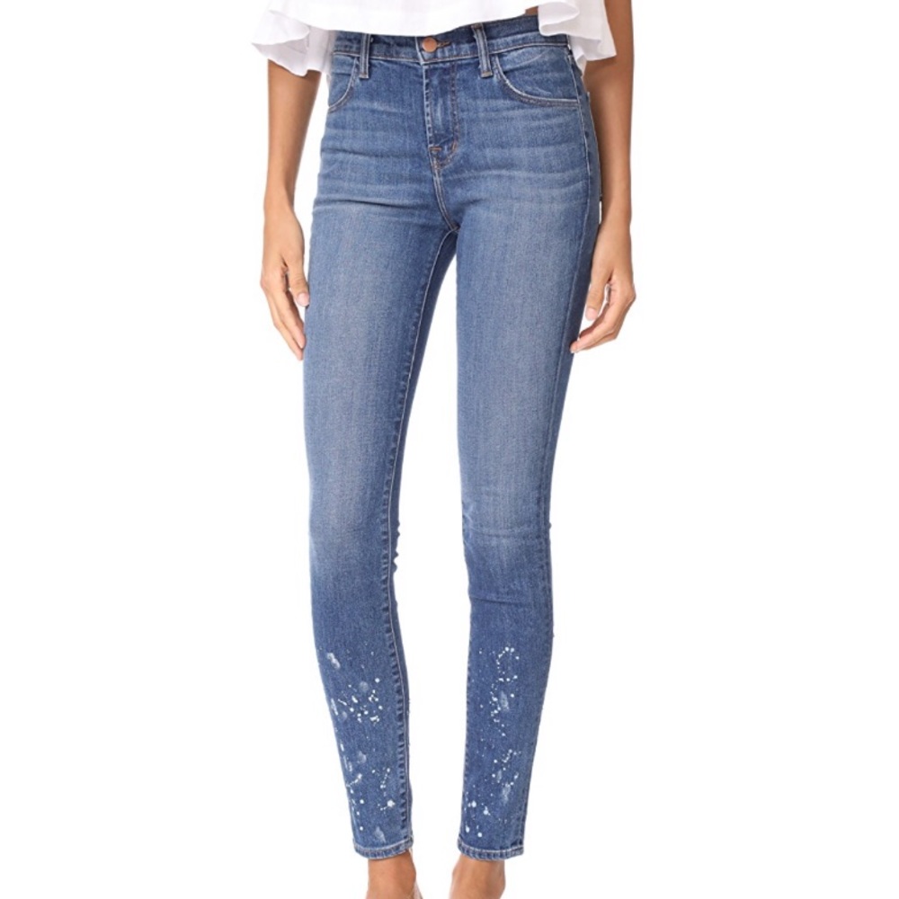 J Brand Maria High Rise Anarchy Skinny Jeans size 32